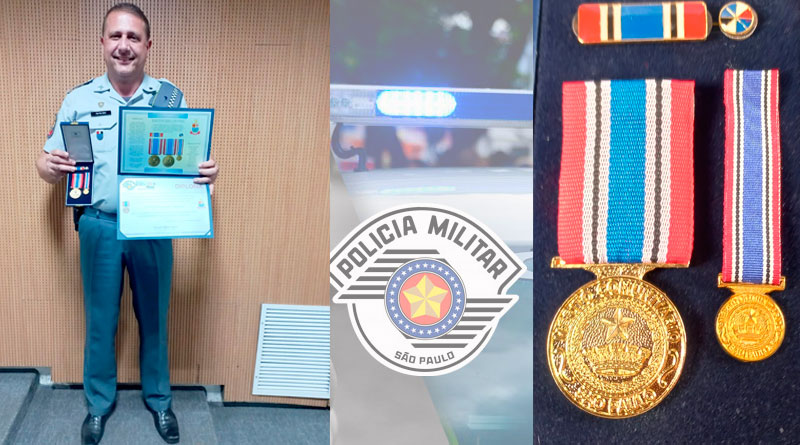 Entrega da Medalha de Mérito Comunitário.