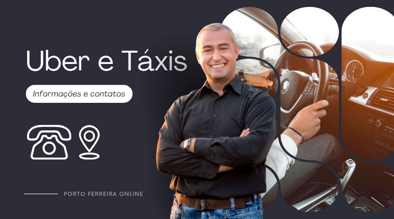 Uber e Táxi em Porto Ferreira