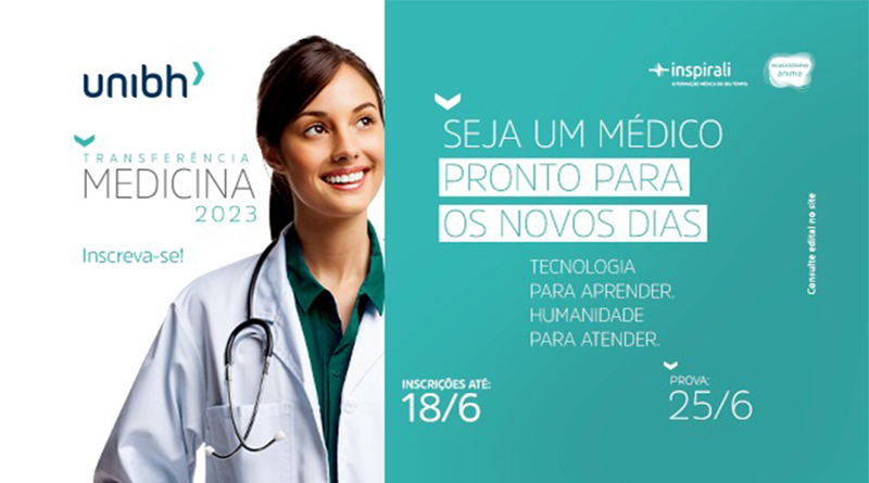 Curso de Medicina do UniBH abre oportunidade para transferência