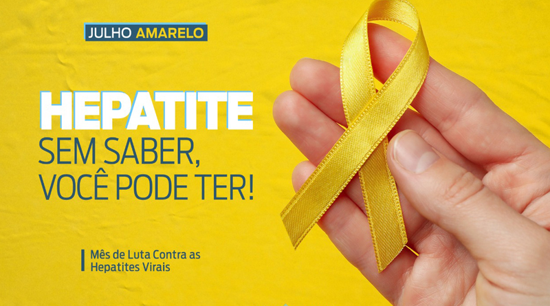 Julho Amarelo reforça a prevenção e conscientização sobre as hepatites virais