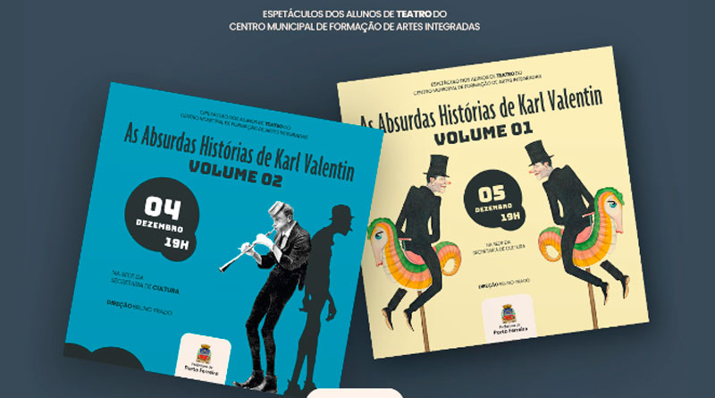 Semana começa com duas peças das turmas de teatro juvenil do Centro de Formação de Artes Integradas