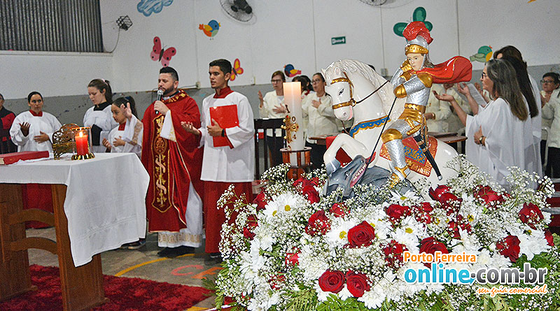 Procissão e Missa de São Jorge na igreja São Jorge 23/04