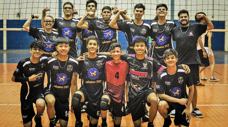 Etec Participa pela Primeira Vez do INTERETEC’S no Campeonato de Voleibol Masculino