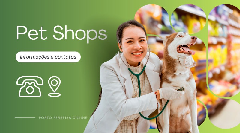 Pet Shop de Porto Ferreira telefones