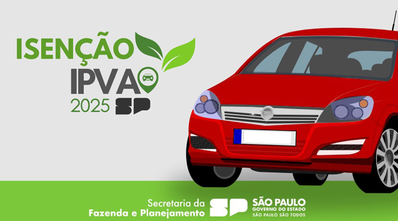 Sefaz-SP regulamenta Lei que garante isenção de IPVA para veículos menos poluentes
