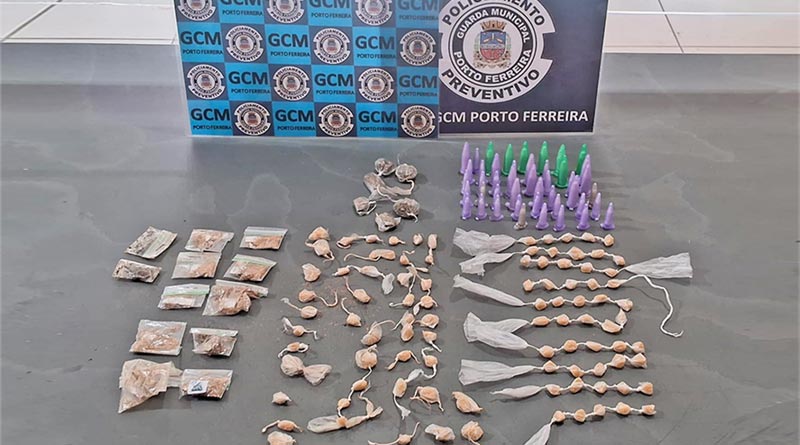 GCM apreende drogas no bairro Vila Maria