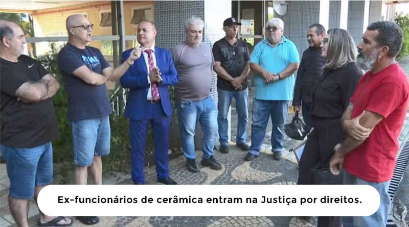 Ex-funcionários de cerâmica entram na Justiça para tentar receber direitos no interior de SP