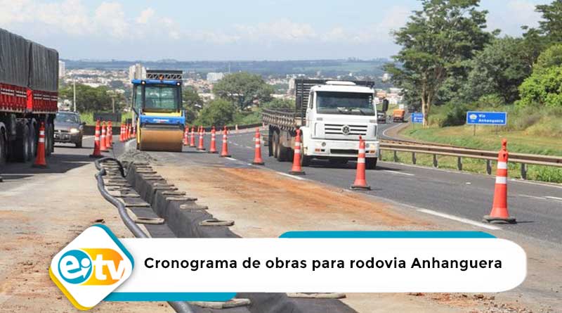 Arteris Intervias divulga cronograma de obras para Rodovia Anhanguera (SP-330)