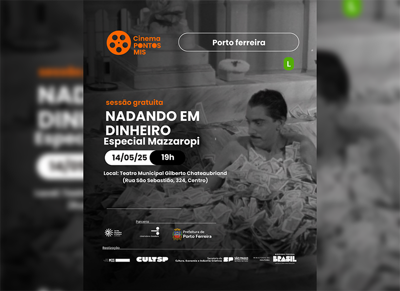 Secretaria de Cultura exibe mais um clássico de Mazzaropi no Pontos MIS desta semana