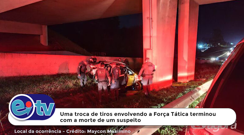 Morto em confronto com o tático era procurado por roubo e tinha várias passagens criminais