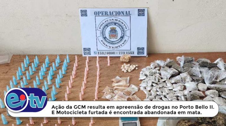 Ação da GCM resulta em apreensão de drogas no Porto Bello II