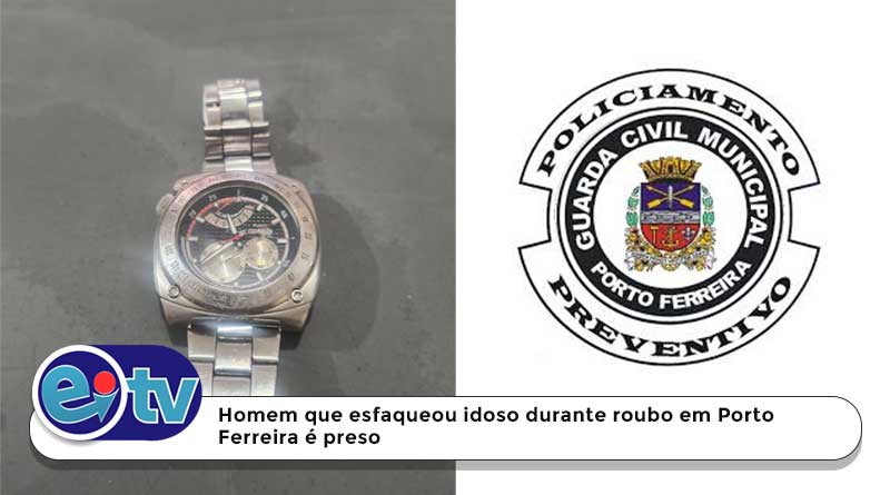 Homem que esfaqueou idoso durante roubo em Porto Ferreira é preso.