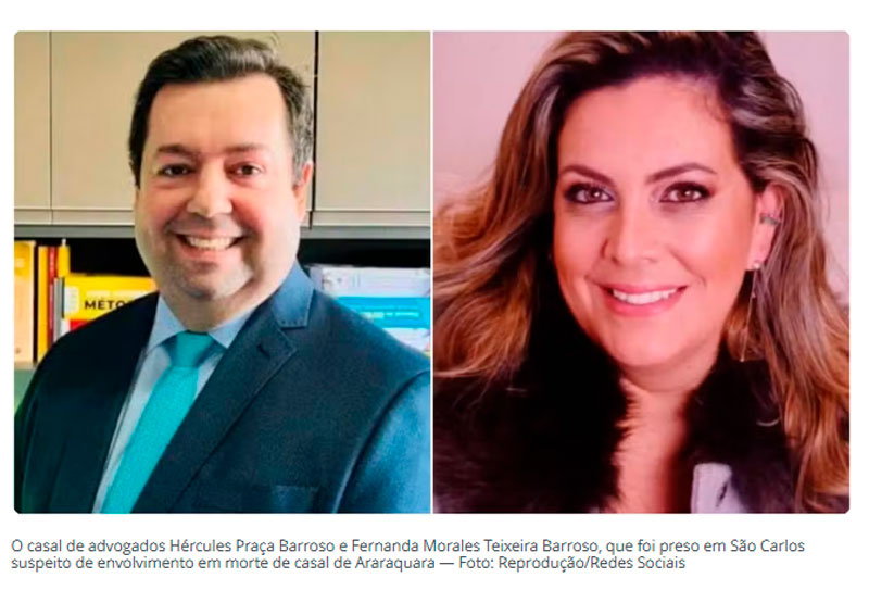 Quem são os advogados suspeitos de mandar matar casal de clientes; prisão foi em condomínio de luxo