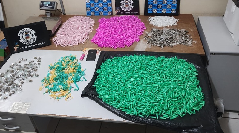 GCM prende traficante com quase 8 Kg de drogas no bairro Vila Maria