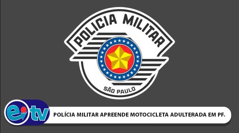 POLÍCIA MILITAR APREENDE MOTOCICLETA ADULTERADA EM PORTO FERREIRA
