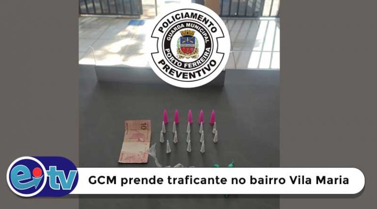GCM prende traficante no bairro Vila Maria