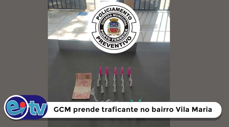 GCM prende traficante no bairro Vila Maria