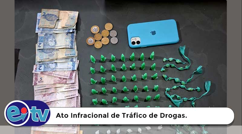 Ato Infracional de Tráfico de Drogas.
