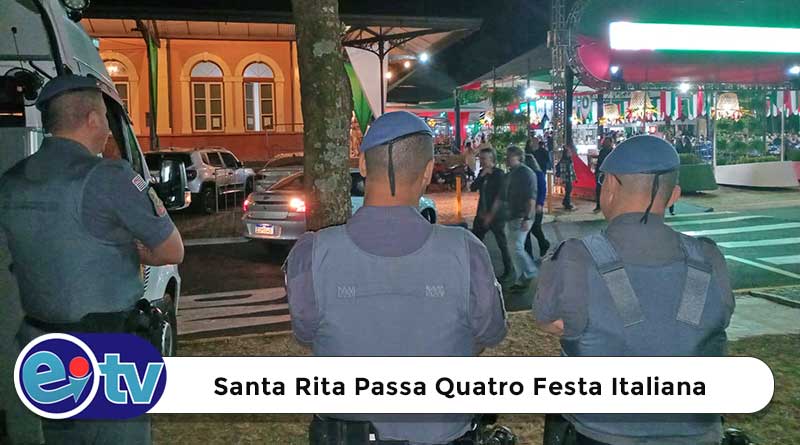 Polícia Militar Divulga Resultado do Policiamento da 33ª Festa das Tradições ITALIANAS