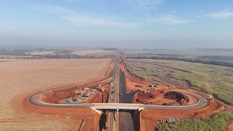 Arteris Intervias alcança 50% de conclusão na duplicação da Rodovia Wilson Finardi (SP-191)
