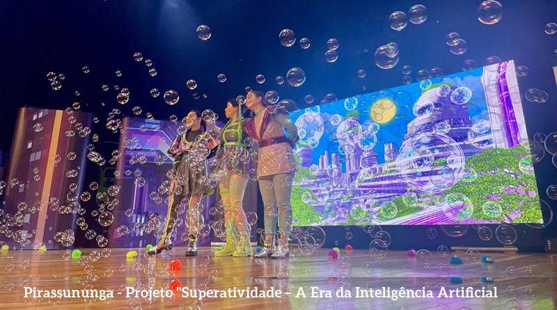 Pirassununga recebe espetáculo gratuito sobre inteligência artificial voltado a estudantes e instituições sociais