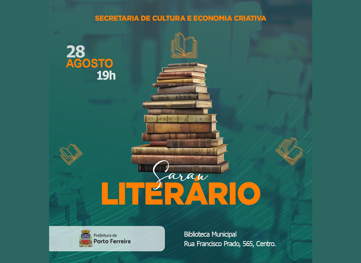 Sarau Literário retorna na quinta-feira na Biblioteca Professor Lourenço Filho