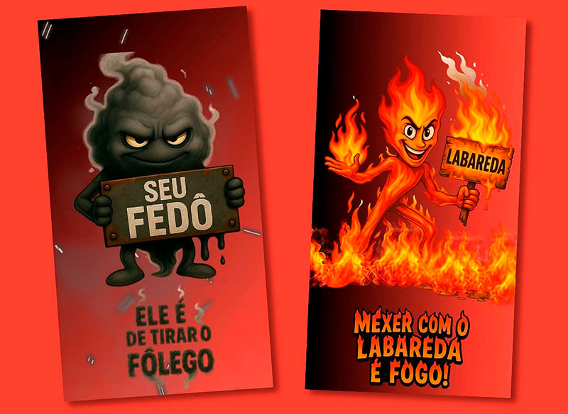Semaz cria mascotes de combate ao fogo, faz melhoria em estradas rurais e serviços de zeladoria em bairros