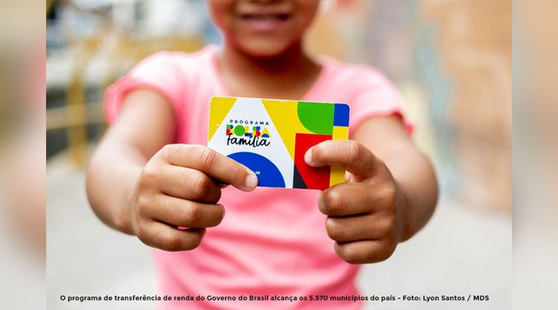 Mais de 2,22 milhões de famílias em São Paulo recebem o Bolsa Família em setembro