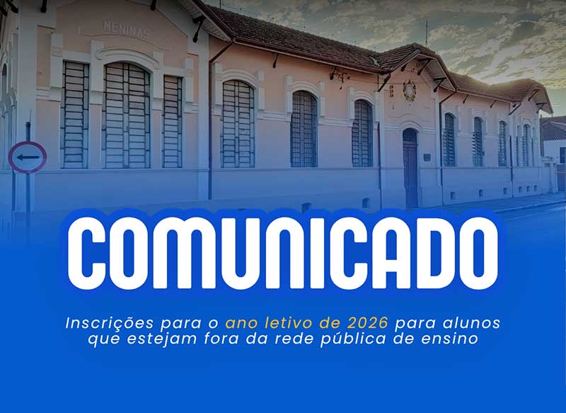 Seduc abre período de inscrições para ano letivo de 2026 para alunos que estejam fora da rede pública de ensino