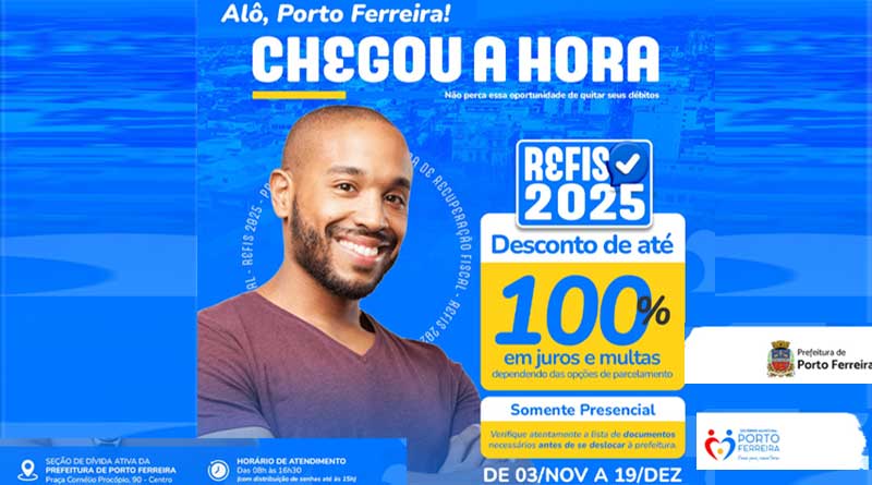 Refis 2025 tem início na segunda-feira: confira as informações para quitar ou parcelar suas dívidas