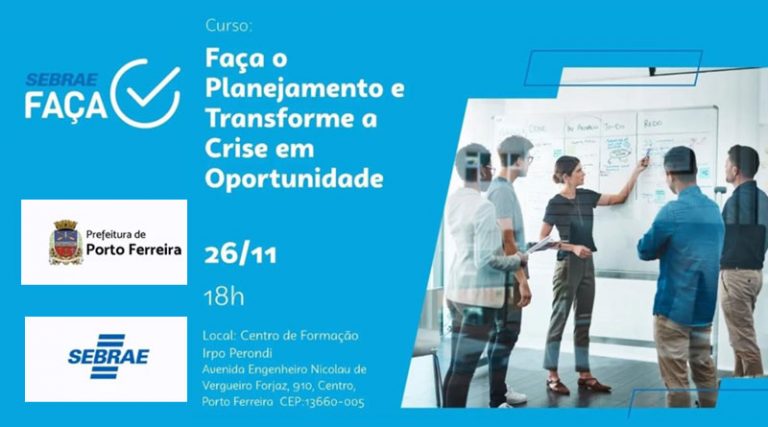 Prefeitura e Sebrae promover oficina gratuita sobre planejamento para empreended [...]