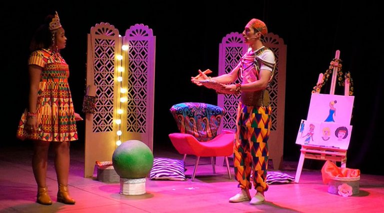 A Princesa Dara chega com apresentações gratuitas em Tambaú