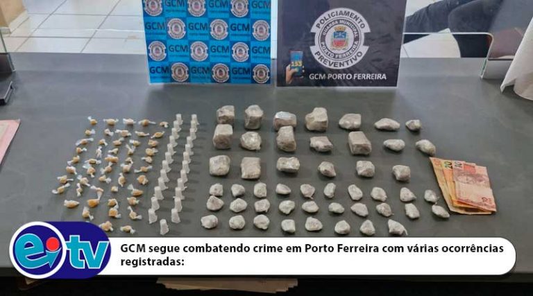 GCM segue combatendo crime em Porto Ferreira com várias ocorrências registradas: