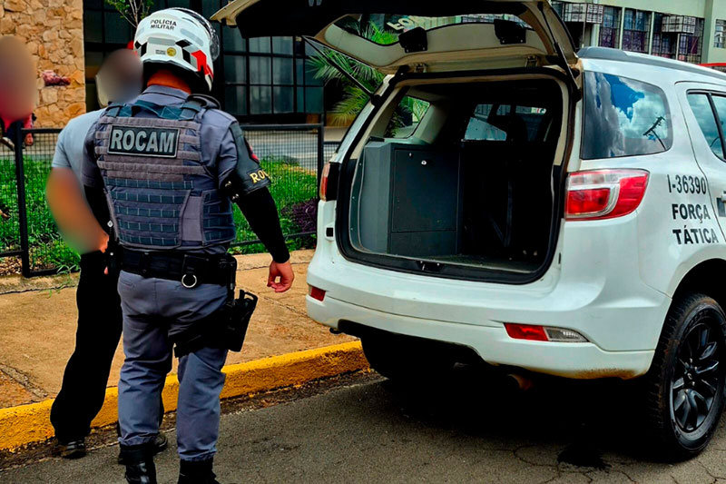 Polícia Militar captura procurado da Justiça no bairro Santa Fé em Pirassununga