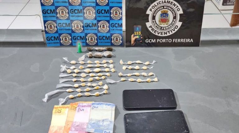 GCM prende traficante em flagrante no bairro Vila Maria