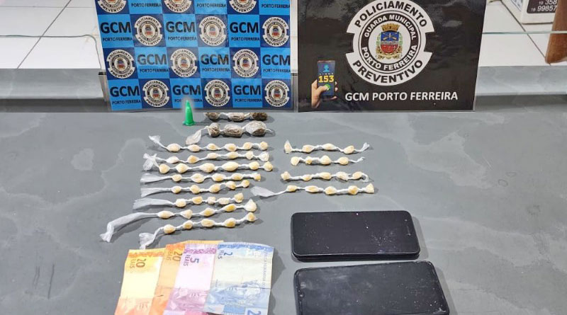 GCM prende traficante em flagrante no bairro Vila Maria