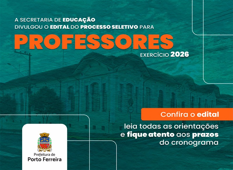 Secretaria de Educação divulga edital do processo seletivo para professores – ex [...]