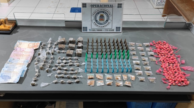 GCM prende traficante em flagrante no bairro Jd. Esperança