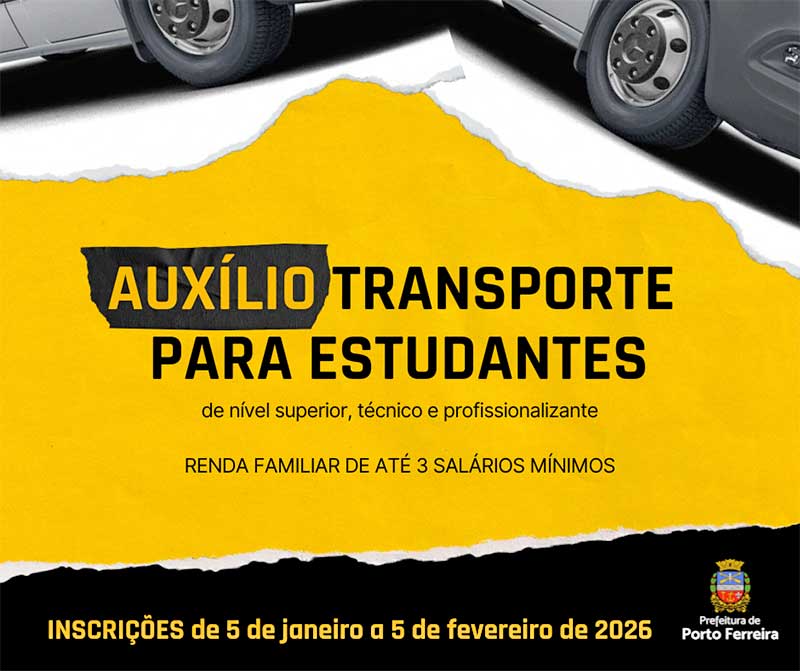 Continuam abertas as inscrições para estudantes receberem auxílio transporte par [...]