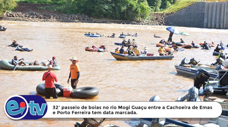 32ª passeio de boias no rio Mogi Guaçu entre a Cachoeira de Emas e Porto Ferreir [...]
