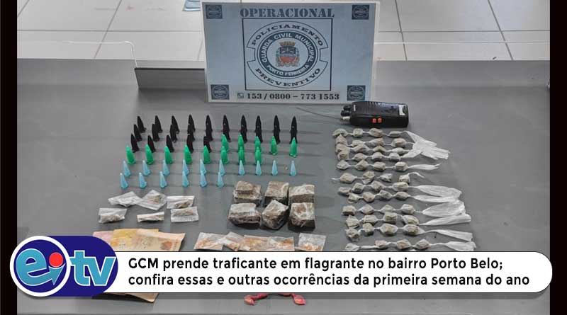 GCM prende traficante em flagrante no bairro Porto Belo; Confira essa e outras o [...]