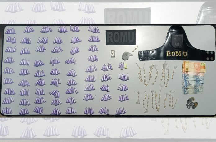 ROMU apreende Menor por ato infracional de tráfico de drogas no bairro Cachoeira [...]