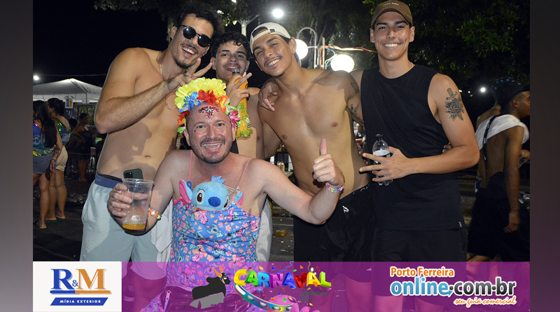 Terceira Noite de Carnaval foi pura animação