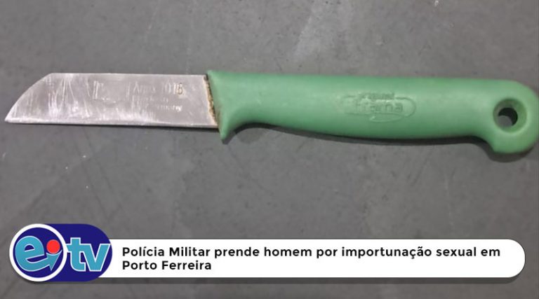 Polícia Militar prende homem por importunação sexual em Porto Ferreira