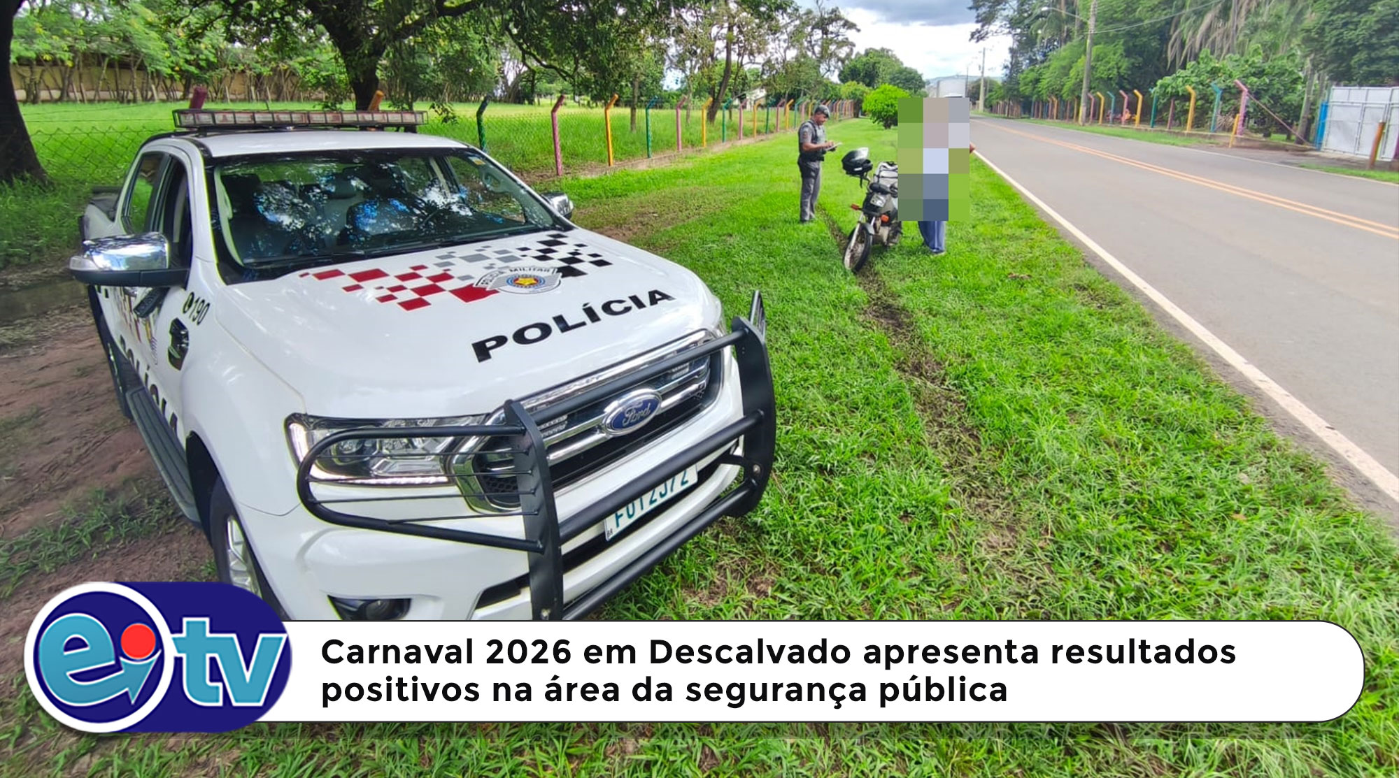 Carnaval 2026 em Descalvado apresenta resultados positivos na área da segurança pública