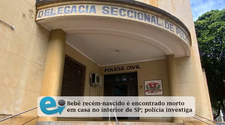 Bebê recém-nascido é encontrado morto em casa no interior de SP; polícia investi [...]