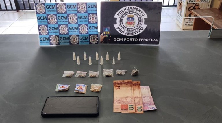 GCM prende traficante em flagrante no bairro Porto Belo