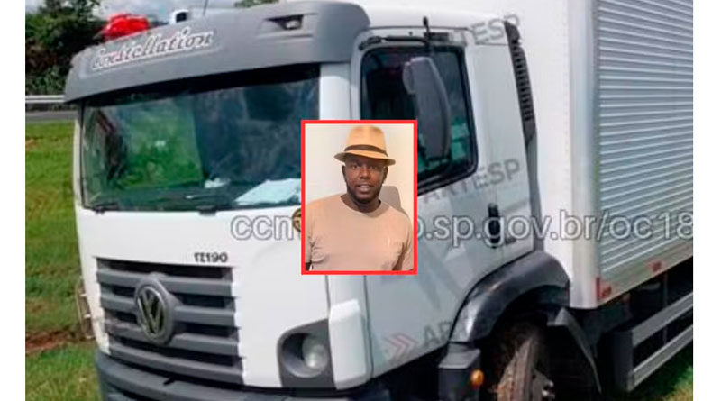 Caminhoneiro morto em acidente em Santa Rita do Passa Quatro é identificado