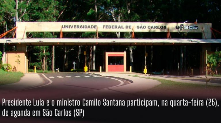 Presidente Lula e o ministro Camilo Santana participam, na quarta-feira (25), de [...]