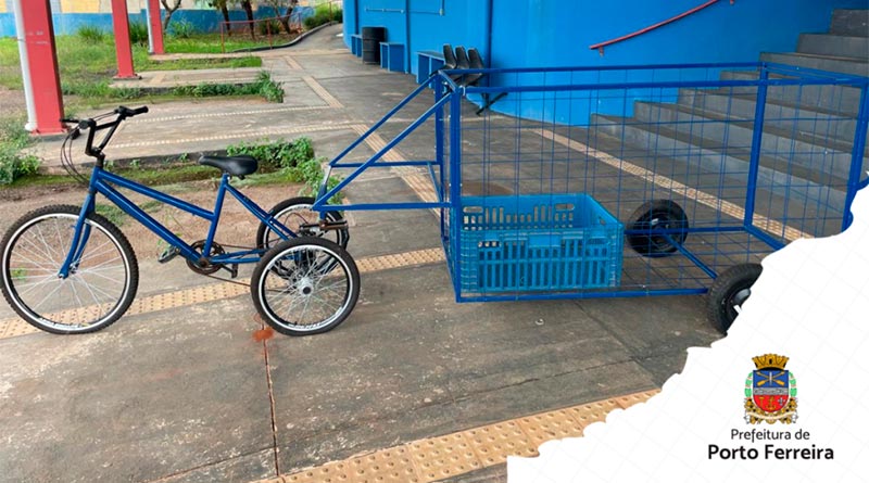Prefeitura vai ceder triciclos a coletores de recicláveis e reforça apoio à sustentabilidade